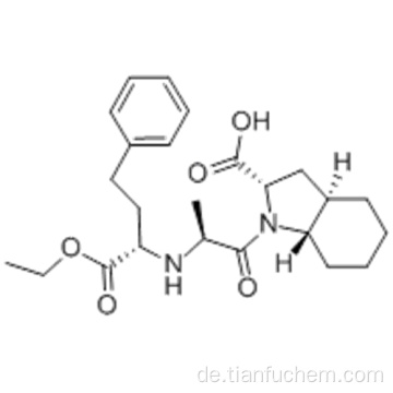 1H-Indol-2-carbonsäure, 1 - [(2S) -2 - [[(1S) -1- (Ethoxycarbonyl) -3-phenylpropyl] amino] -1-oxopropyl] octahydro-, (57188021,2S, 3aR, 7aS) - CAS 87679-37-6